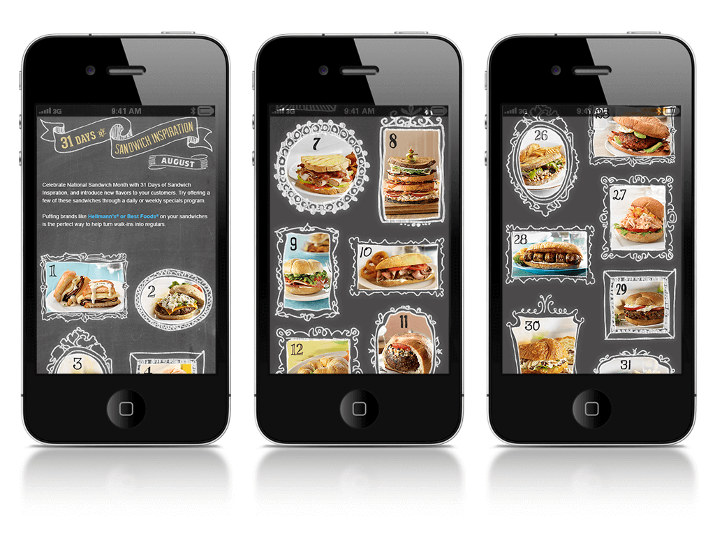 31 Days of Sandwich Inspiration Mobile