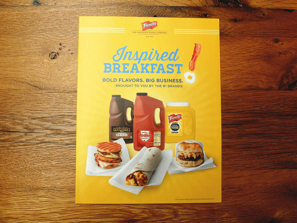 Inspired Breakfast Brochure Cover