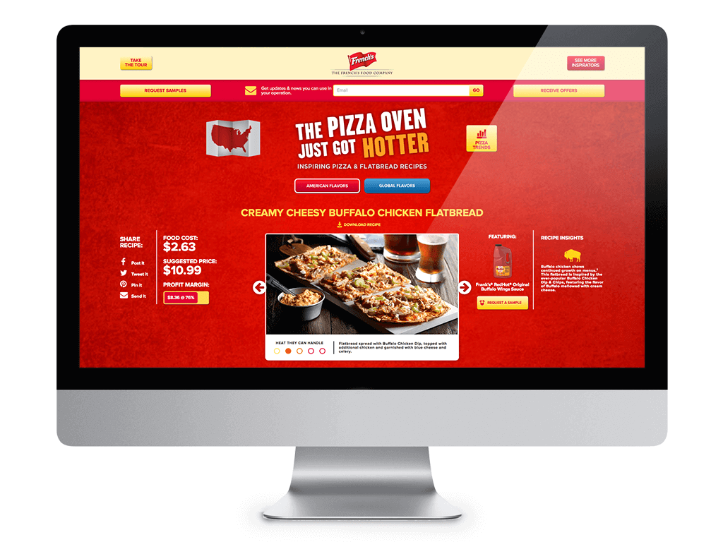 Pizza Inspirator: Desktop and iMac