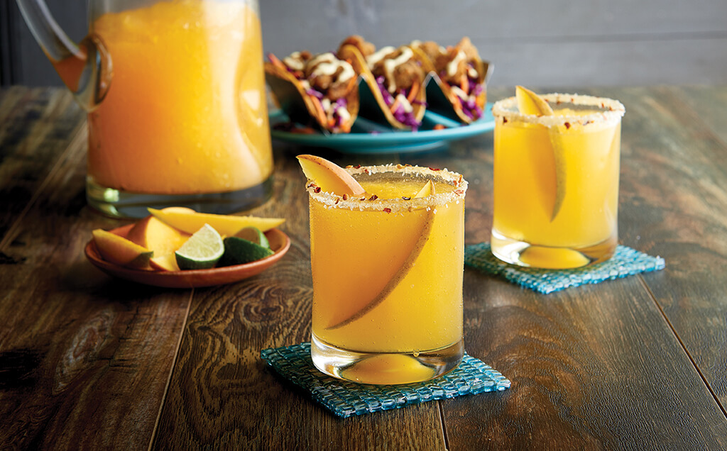 Curry Mango Margaritas