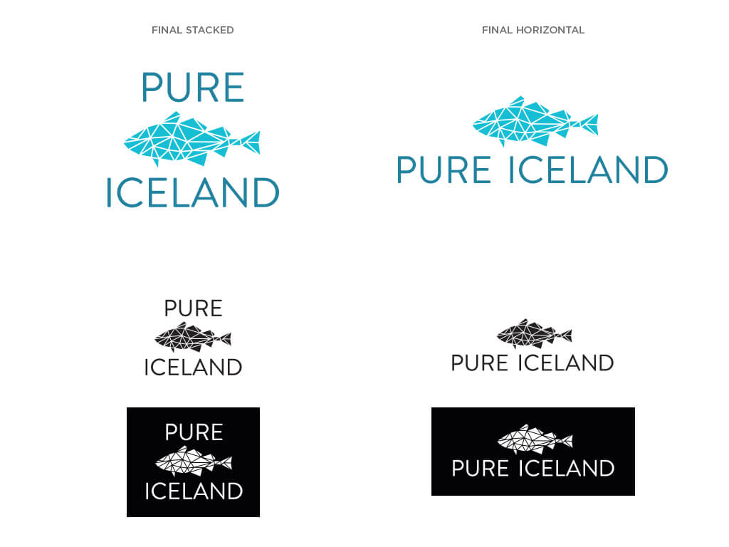 Pure Iceland Final Logos