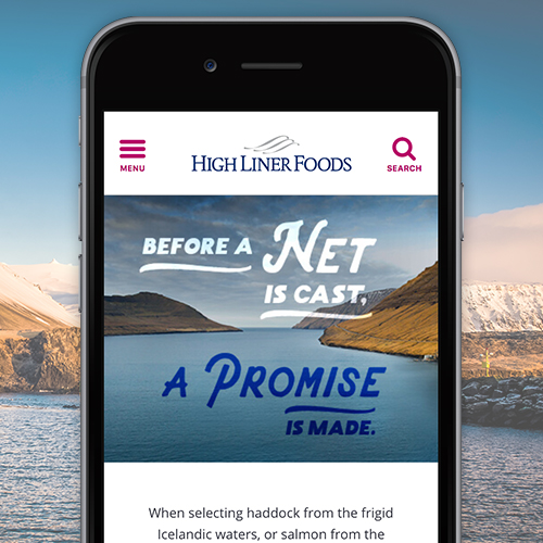 High Liner Website Redesign & Restructure